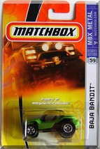 Matchbox - Baja Bandit: MBX Metal #59/75 (2007) *Green Edition* - $2.00