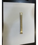 16-21mm Kreisler Textured Gold-tone DuraFlex Stainless Steel Watch Band - £16.36 GBP