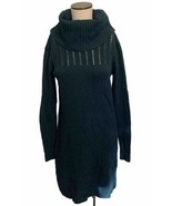 Toad &amp; Co Chelsea II Turtleneck Dress Wool Blend Women’s Medium Teal Blu... - £52.98 GBP