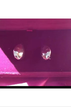 teardrop clip on earrings silver tone - £15.97 GBP
