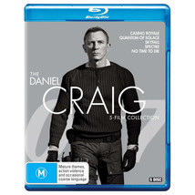 The Daniel Craig 5-Film James Bond 007 Collection Blu-ray | Region B - £52.82 GBP