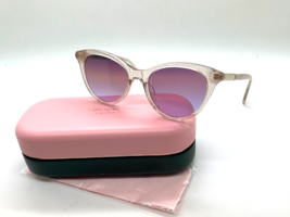 New Kate Spade JANALYNN/S 2T3QR Glitter Beige Sunglasses 51-19-145MM Cat Eye - £45.75 GBP