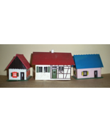 HO Trains Plasticville Structures - 3 Houses - $133.52 MXN
