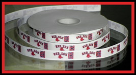 Boston Red Sox Inspired Grosgrain Ribbon - €7,86 EUR