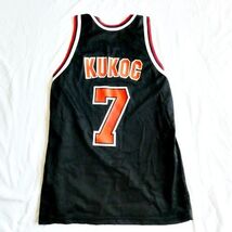 TONI KUKOC Champion Autographed Jersey Size 40 Vtg 90s NBA Chicago Bulls #7 - €94,28 EUR