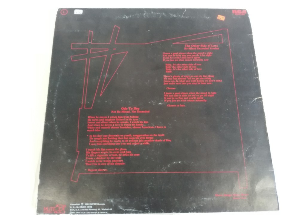 YAZOO THE OTHER SIDE OF LOVE MAXI LP 12" VINYL 1982 RCA SPAIN EDITION-
show o... Item image 4