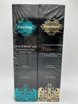 Fake Bake Flawless Self-Tan Luxurious Golden Brown And Doubleshot Tan Lo... - £32.74 GBP