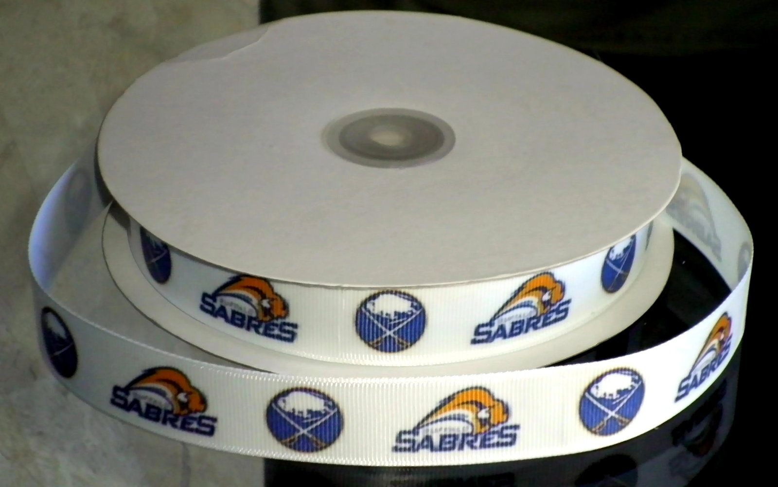 Buffalo Sabres Inspired Grosgrain Ribbon