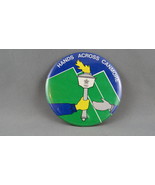 Rare - 1988 Winter Olympics Game Button - Torch Relay Pin for Canmore Al... - $26.29 CAD