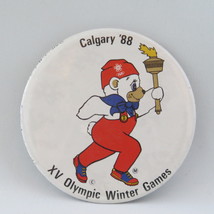 Rare - 1998 Winter Olympc Games Event Button - Torch Relay  - $15.00