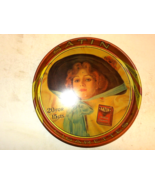 Satin Cigarette Beer Serving Tray Vintage Advertising 14” Collectible - $668.14 MXN