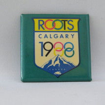 Very Rare - 1988 Winter Olympic Games Sponsor Button - Root Canada  - $25.00