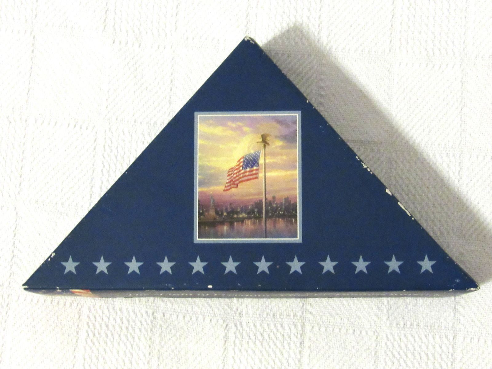 “The Light Of Freedom” Flag By Thomas Kinkade (Boxed) - $18.99