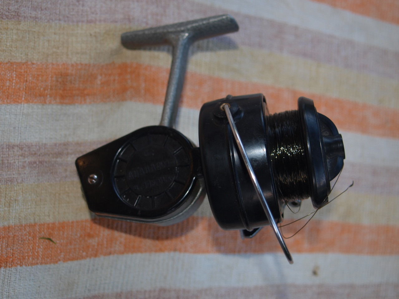 VINTAGE SOVIET RUSSIAN USSR ORIGINAL FISHING REEL  ДИАНА DIANA - $36.62