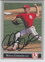 Rheal Cormier Auto - Signed Autograph 1992 Leaf #469 - MLB St. Louis Cardinals - £3.98 GBP