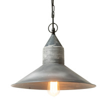 Irvins Country Tinware Rustic Shade Pendant - £86.99 GBP