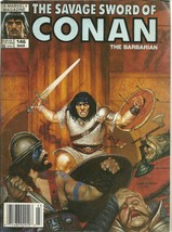 Savage Sword of Conan the Barbarian 146 Marvel Comic Book Magazine Mar 1988 - £1.56 GBP