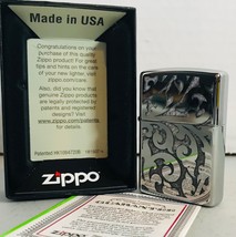 Zippo 28530 Filigree Lighter Unfired in Original Box - Manufactured 2020 - $21.73