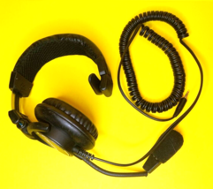 *BROKEN MIC* DATAVIDEO HP-1 SINGLE-EAR HEADSET HEADPHONE FOR ITC-100 BEL... - $43.80