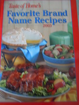Taste of Home&#39;s Favorite Brand Name Recipes 2003 Hardcover - £1.59 GBP