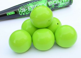 Practice Baseballs Hitting Batting Training Rubber Sand balls Heavy 16oz 6 Pack - £31.41 GBP