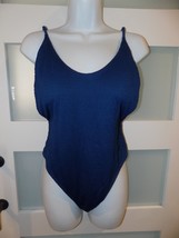 Aerie Blue High Cut One Piece Swimsuit Size M Women&#39;s NWOT - £17.10 GBP