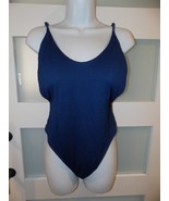 Aerie Blue High Cut One Piece Swimsuit Size M Women&#39;s NWOT - £21.41 GBP