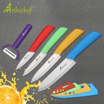 Kitchen Knives Ceramic Knives cook 3&quot; Paring 4&quot; Utility 5&quot; Slicing 6&quot;chef Knife  - £29.86 GBP
