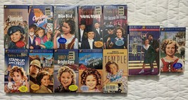 Shirley Temple Movie Collection 13 VHS Tapes All New &amp; Factory Sealed Fast Ship - £36.18 GBP