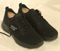 Skechers Go Walk 6 Mens Size 11 Black Mesh Lace Up Walking Shoes - $29.69