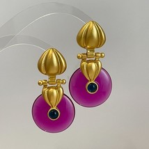 Statement Resin Fashion Metallic Geometric Drop Dangle Earrings Personality New  - £8.05 GBP