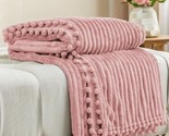 The Soft And Cozy Fuzzy Throw Blankets For Beds And Sofas Are Made Of Fl... - $31.93