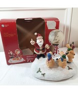 Nature&#39;s Mark Animated Santa&#39;s Reindeer Flight School DOES NOT WORK READ... - $285.10 MXN