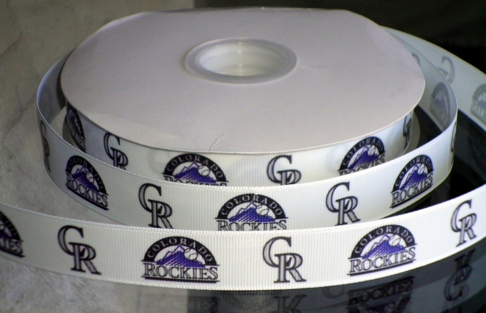 Colorado Rockies Inspired Grosgrain Ribbon