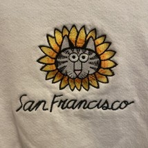 Vintage Youth Crazy Shirt Sweatshirt Size S San Francisco Cat Embroidere... - $34.65