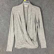 Pure Good Cardigan Women&#39;s Large Gray Viscose Blend Adults L - $20.92 CAD