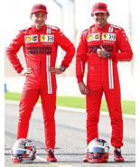 2022 Misson Winnow Ferrari Suit CIK/FIA Level 2 F1 Go Kart Racing Suit - $100.00