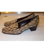 Authentic COACH Signature C pump heels SHOES Women US Size: 6.5MB MEDIUM... - £57.54 GBP