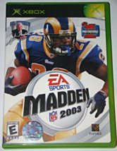 Xbox   Ea Sports Madden Nfl 2003 (Complete With Manuals) - £11.94 GBP