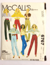 Vintage McCalls Sewing Pattern #6767 Misses Set of Pants (Size 10-12-14)... - £6.76 GBP