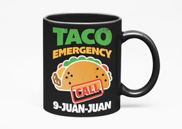 Make Your Mark Design Taco Emergency Call 9-Juan-Juan Funny Pun, Black 1... - £17.08 GBP+