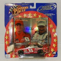 2001 Action Winners Circle  1:43 #8 Dale Earnhardt &amp; Jr Double Platinum ... - $11.85
