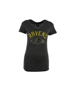 5th &amp; Ocean by New Era Women&#39;s Baltimore Ravens Rhinestone Arch T-Shirt-... - €27,78 EUR