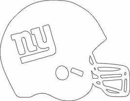 New York Giants Helmet Metal Wall Art 13 1/2&quot; x 10 1/2&quot; - £30.04 GBP