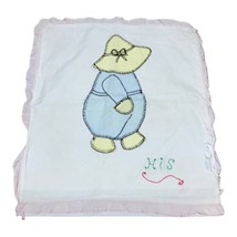 Vintage Sunbonnet Sue Boy “his” Pillowcase Hand Embroidered Handmade 17”x19 - £14.35 GBP