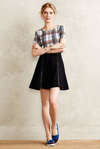 Anthropologie Leifsdottir Zipped Swing Skirt Size 4 NWT  - $60.00
