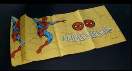 1978 Spider-Man 96x52&quot; Marvel Comics table cover:Vintage 1970s Amazing Spiderman - £55.40 GBP