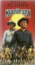The Magnificent Seven VHS Yul Brynner Steve McQueen Charles Bronson - £1.60 GBP