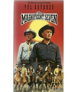 The Magnificent Seven VHS Yul Brynner Steve McQueen Charles Bronson - $1.99