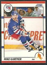 New York Rangers Mike Gartner 1990 Score Hockey Card #130 nr mt - £0.39 GBP
